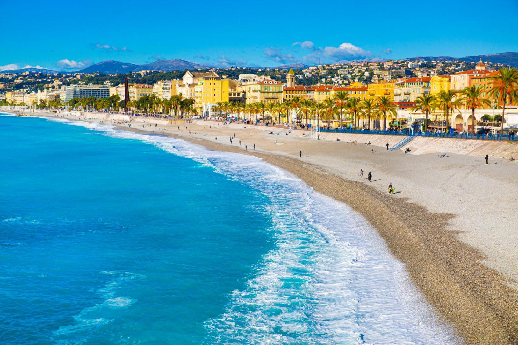 Le 323 Prom - 2 Chambres - Ac - Parking - Tram Et Supermarche Proches - Front De Mer Nizza Kültér fotó